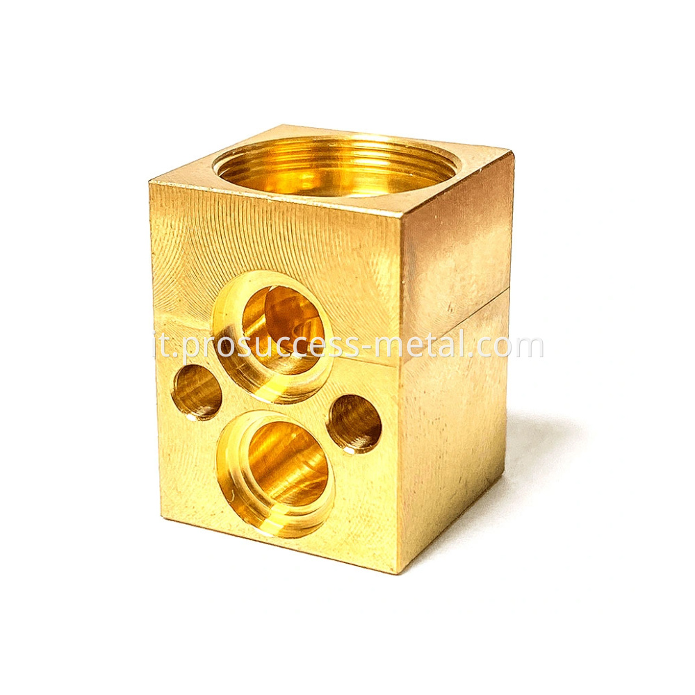 Axis CNC Milling Copper Parts